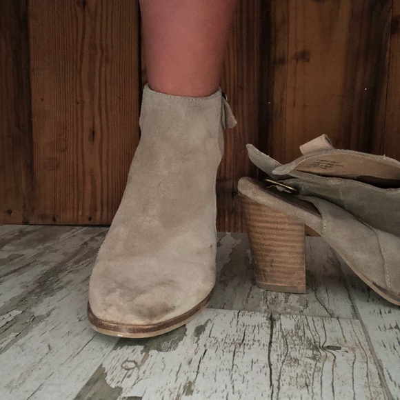 Tan Booties - Picture 1 of 4